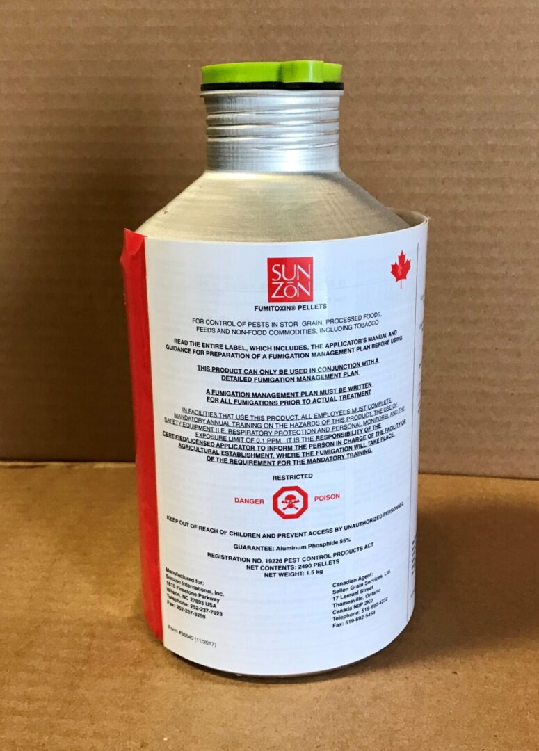 Fumitoxin flask